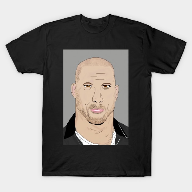 Vin Diesel in MsDos Paint T-Shirt by obstinator